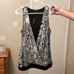 Express printed tank top